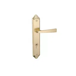 Bonus Premier 65 mm Brass Brushed Steel Finish Topaz 10 Inch Mortice Lock Set-picture-15