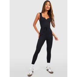 Boohoo Ribbed Basic Jumpsuit-picture-16