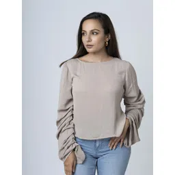 BOONS n PERKKS Women Solid Round Neck Top-picture-21