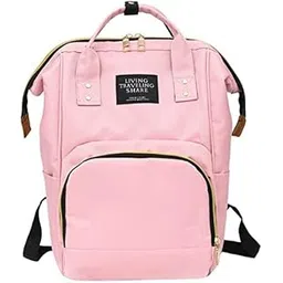 Boriva Stylish Babies Diaper Bags for Mothers | Economical Version Diaper Bags | Baby Travel Bag (Pink)-picture-24