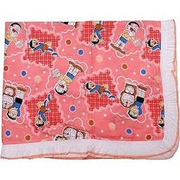 Born Baby Single Coated Cotton Odni with Cap Hood (0 to 6 Months) Peach (Color/Print May be Variation)-picture-26