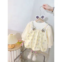 BORN BLOSSOM Print Fit & Flare Dress-picture-28