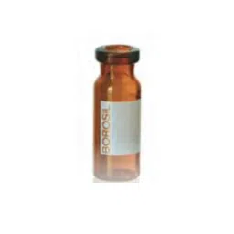 Borosil 100 Pcs 2ml Amber Crimp Neck Vial with 11mm Silicone Cap, VC02A011ASC011 (Pack of 10)-picture-16