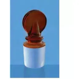 Borosil 22.05 / 20.5 Amber Glass Stopper with Interchangeable Ground Joint 8410022-picture-12