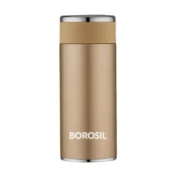 Borosil ?Rose Gold Stainless Steel Double Wall Vaccum Insulated Water Bottles (260ml)-picture-47