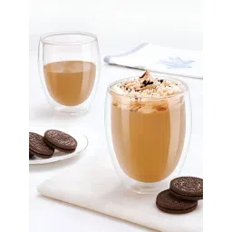 Borosil Tansparent 400ml Tumblers Set - 2 Piece-picture-35