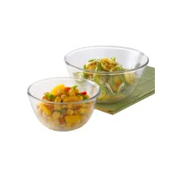 Borosil Transparent Glass Serving Bowl Set of 2-picture-20