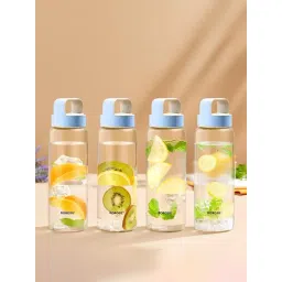 ?Borosil Water Bottle with Leakproof & Easy to Carry Set of 4 (Transparent, ?750 ml)-image-49