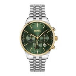 BOSS Men Dial & Stainless Steel Bracelet Style Straps Analogue Watch 1514159-picture-22