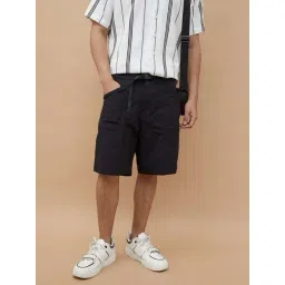 Bossini Black Regular Fit Shorts-picture-29