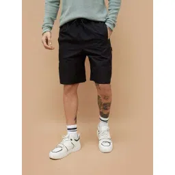 Bossini Black Regular Fit Shorts-picture-20