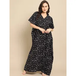 Boston Club Printed Maxi Nightdress-picture-22