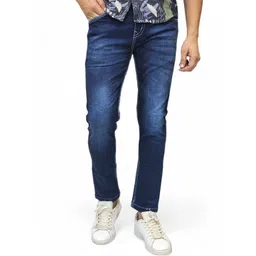 BOTABOCHI Men Slim Fit Low Distress Heavy Fade Jeans-picture-11