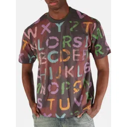 Botabochi Multi Cotton Regular fit Typography T-Shirt-picture-15