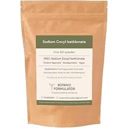 Botanic Formulator SCI Powder, 50g | Sodium Cocyl Isethionate, Baby foam, mild surfactant for shampoos, face wash, body wash-picture-28