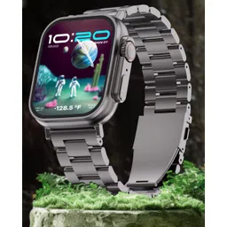 Boult Crown 1.95'' Screen, BT Calling, Working Crown, Zinc Alloy Frame, 900 Nits, SpO2 Smartwatch-image-26