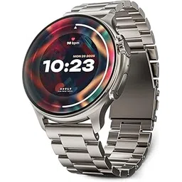 Boult Newly Launched Crown R Pro Smart Watch 1.43''HD AMOLED, Bluetooth Calling, Working Crown, Zinc Alloy Frame, 600 Nits Brightness, AI Voice Assistant, SpO2 Monitoring, 120+ Sports Mode (Chrome)-image-22