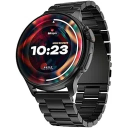 Boult Newly Launched Crown R Pro Smart Watch 1.43''HD AMOLED, BT Calling, Working Crown, Zinc Alloy Frame, 600 Nits Brightness, AI Voice Assistant, SpO2 Monitoring, 120+ Sports Mode (Metal Black)-image-21