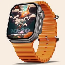 Boult Newly Launched Crown Smart Watch 1.95'' Screen, BT Calling, Working Crown, Zinc Alloy Frame, 900 Nits Brightness, AI Voice Assistant, SpO2 Monitoring, 120+ Sports Mode (Tangerine)-image-19