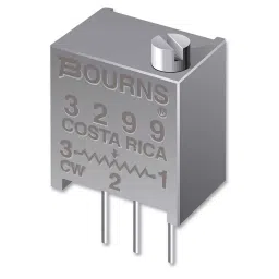 Bourns TRIMMER, POT, 250 OHM, 10%, 25TURN, TH Model No - 3299W-1-251LF-picture-13