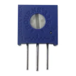 Bourns TRIMMER, POT, 500 OHM, 10%, 1TURN, TH Model No - 3386H-1-501LF-picture-25