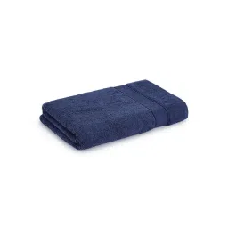 Boutique Living Luxe Loom Blue Cotton Bath Towel-picture-29