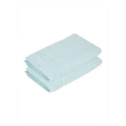 Boutique Living India Platinum Pulse 2Pcs Blue Pure Cotton 625 GSM Hand Towels-picture-40