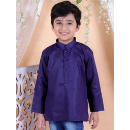 BownBee Boys Mandarin Collar Kurta-picture-27