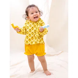 BownBee Boys Printed T-shirt with Shorts image 1