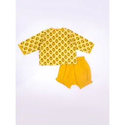 BownBee Boys Printed T-shirt with Shorts image 3