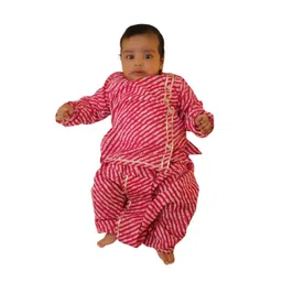 BownBee Boys Printed Top with Dhoti Pants-picture-30