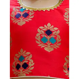 BownBee Girls Embellished Sequinned Ready to Wear Lehenga & Blouse With Dupatta image 3