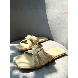 Bowtoes Open Toe Flats-picture-22