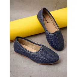 BOYZ N GALZ Boys Embellished Party Mojaris with Embroidered Flats-picture-33