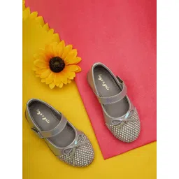 BOYZ N GALZ Girls Embellished Party Bows Flats-picture-15