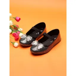 BOYZ N GALZ Girls Embellished Party Bows Flats-picture-38