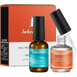 bozlin Nail Dehydrator and Primer, Acid Free Natural Nail Prep Dehydrate & Bond Primer Kit-picture-21