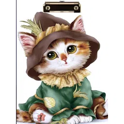 bpdesignsolution Cute Cat Digital Reprint Clipboard Exam Pad (14x9.5 Inches) Premium Quality-picture-30