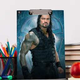 bpdesignsolution Roman Reigns Great Fighter WWE Design Digital Reprint Clip Board Exam Pad (14x9.5 Inches) Premium Quality-picture-15