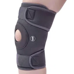 BPL Adjustable Nylon Grey Knee Wrap for Posture Correction, Size: M, BPL-05M-picture-36