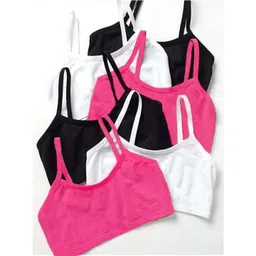 BRAAFEE Girls Beginners Non Padded Full Coverage Cotton Bra-picture-32