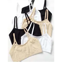 BRAAFEE Girls Beginners Non Padded Full Coverage Cotton Bra-picture-36