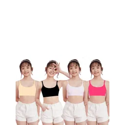 braafee Girls Beginners Non Padded Teenager Full Coverage Cotton Bra-picture-31