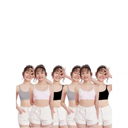 braafee Girls Beginners Non Padded Teenager Full Coverage Cotton Bra-picture-34