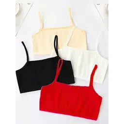 BRAAFEE Girls Pack of 4 Camisoles-picture-17