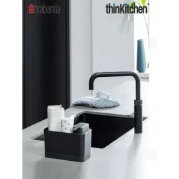 Brabantia Dark Grey Plastic Sink Organiser-picture-12