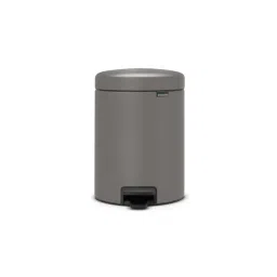 BRABANTIA NewIcon Grey Plastic Pedal Bin (5 L) image 2