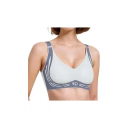BRACHY Grey Plus Size Padded Light Support Wireless Bra-picture-38