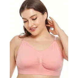 BRACHY Women Plus Sizes Full Coverage Removable Padding Maternity Bra-picture-31