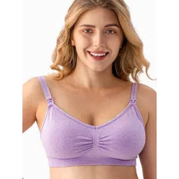 BRACHY Women Plus Sizes Full Coverage Removable Padding Maternity Bra-picture-32